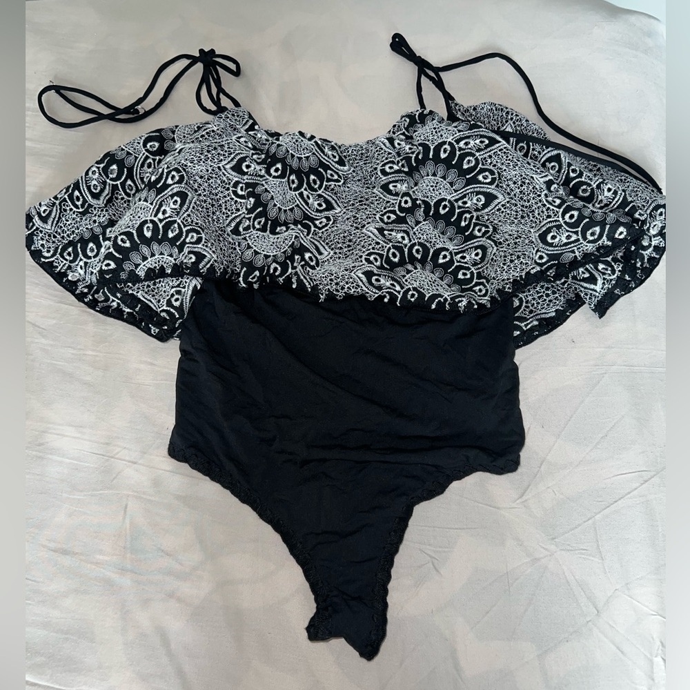 F**K one piece swim
